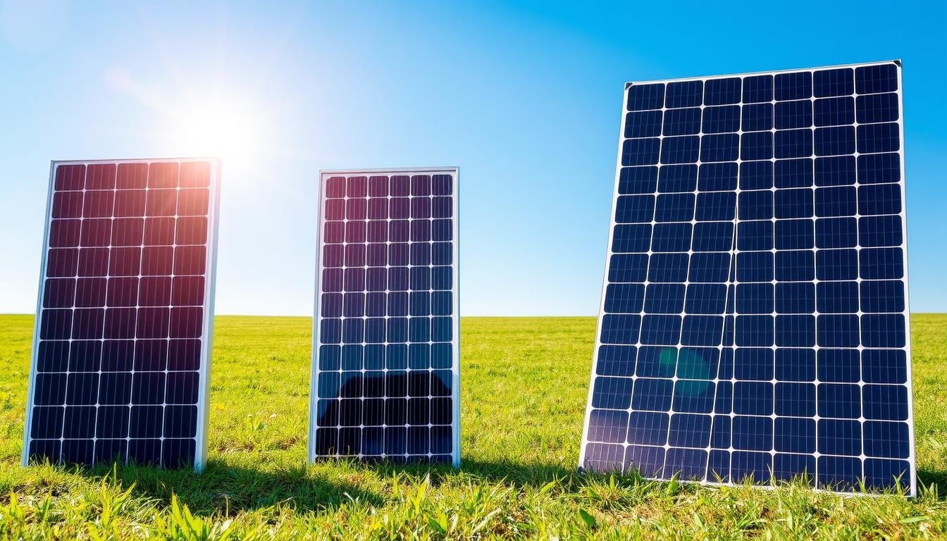 comparaison panneaux solaires
