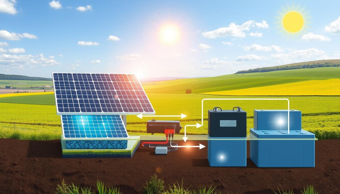 principe fonctionnement panneaux solaires