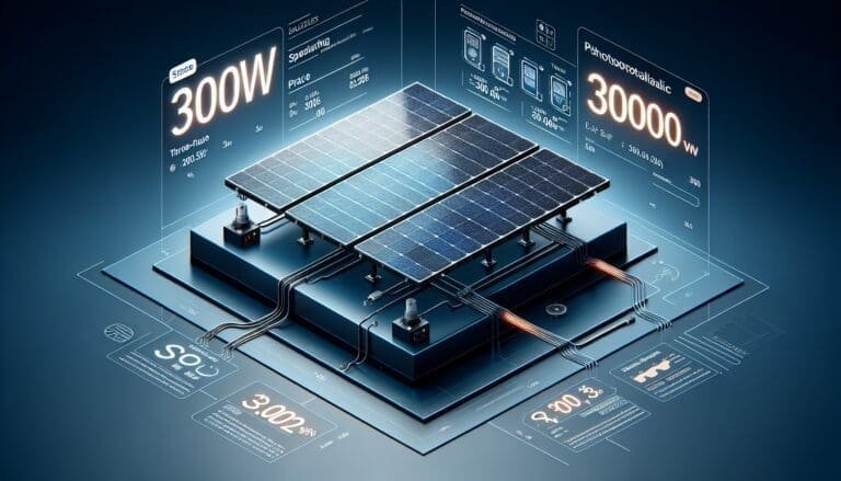 Kit Triphasé 3000W: Prix Panneau Photovoltaïque