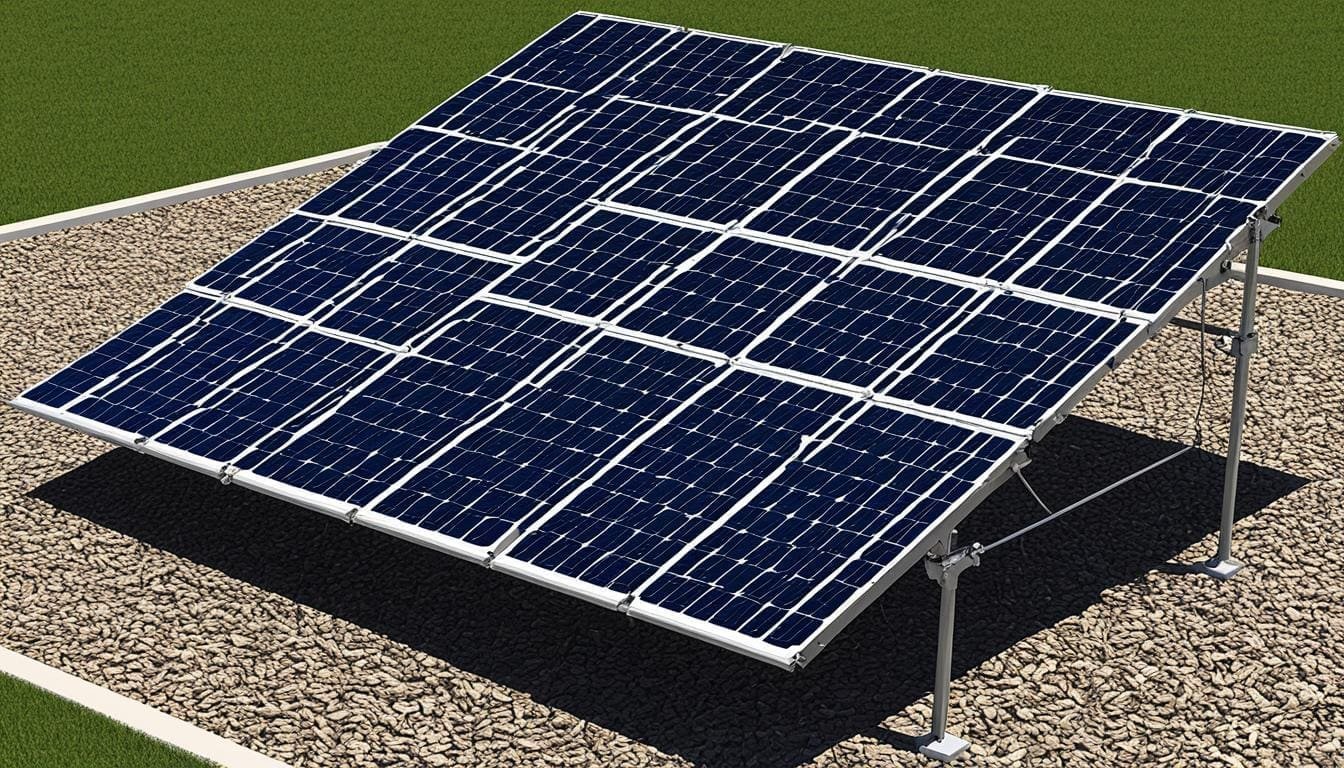 Support réglable panneau solaire