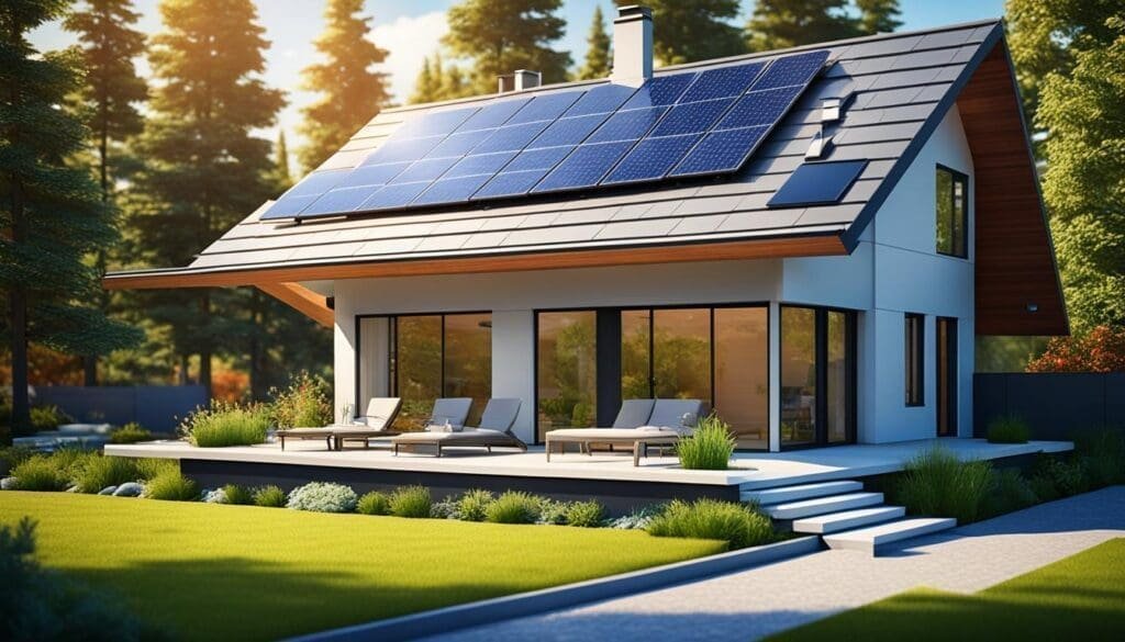 économie d'énergie avec un panneau solaire