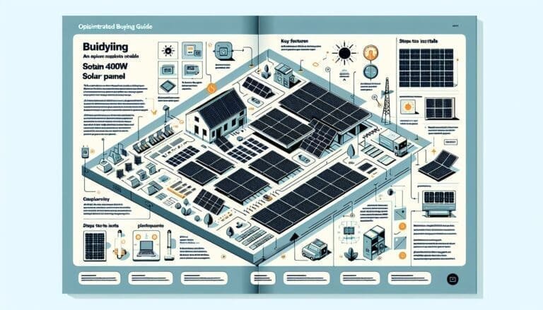 Guide d’Achat: Panneau Solaire 400W Optimal