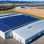 hangar monopente photovoltaïque