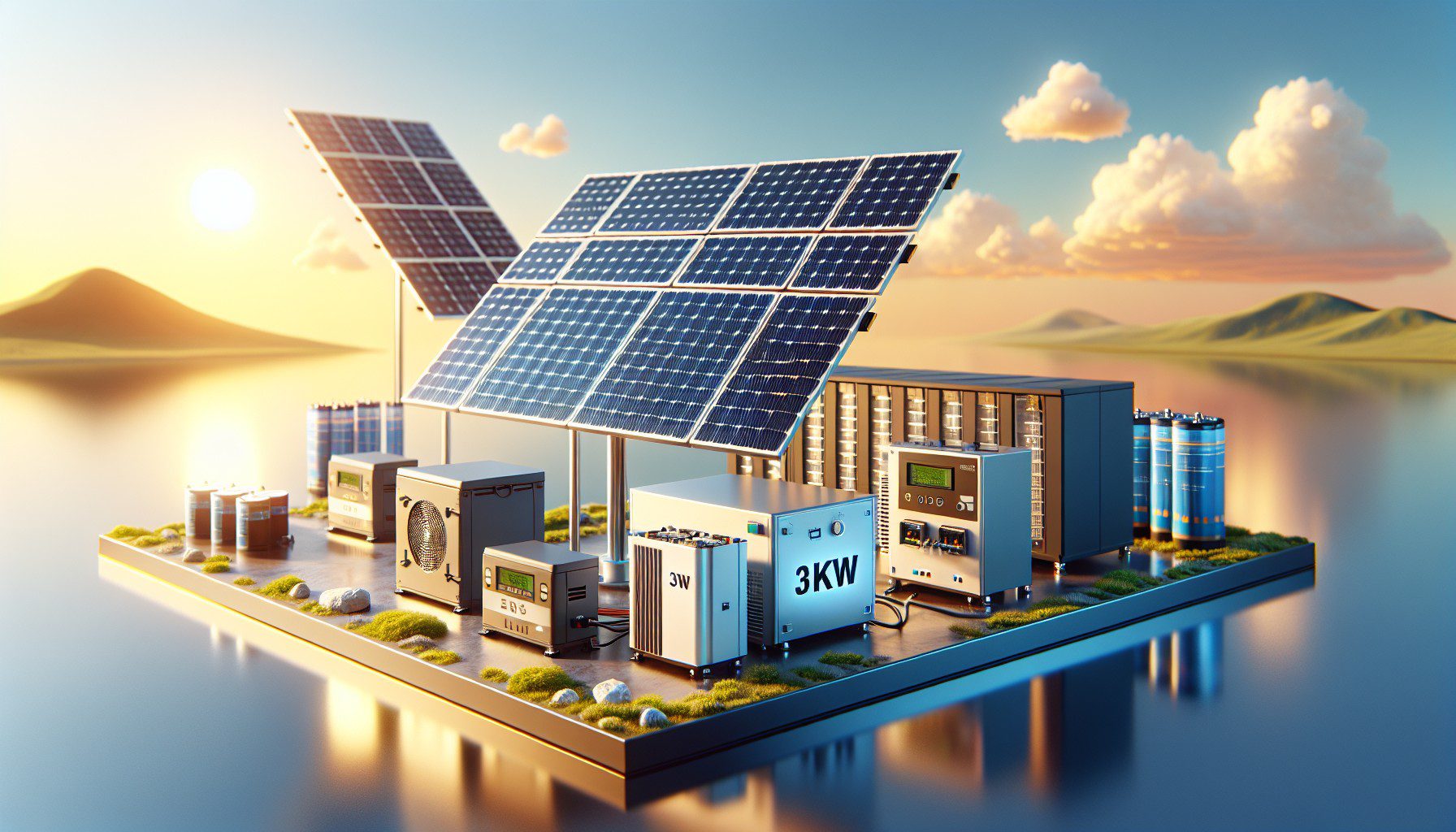 kit 3kw photovoltaique autonomie energetique