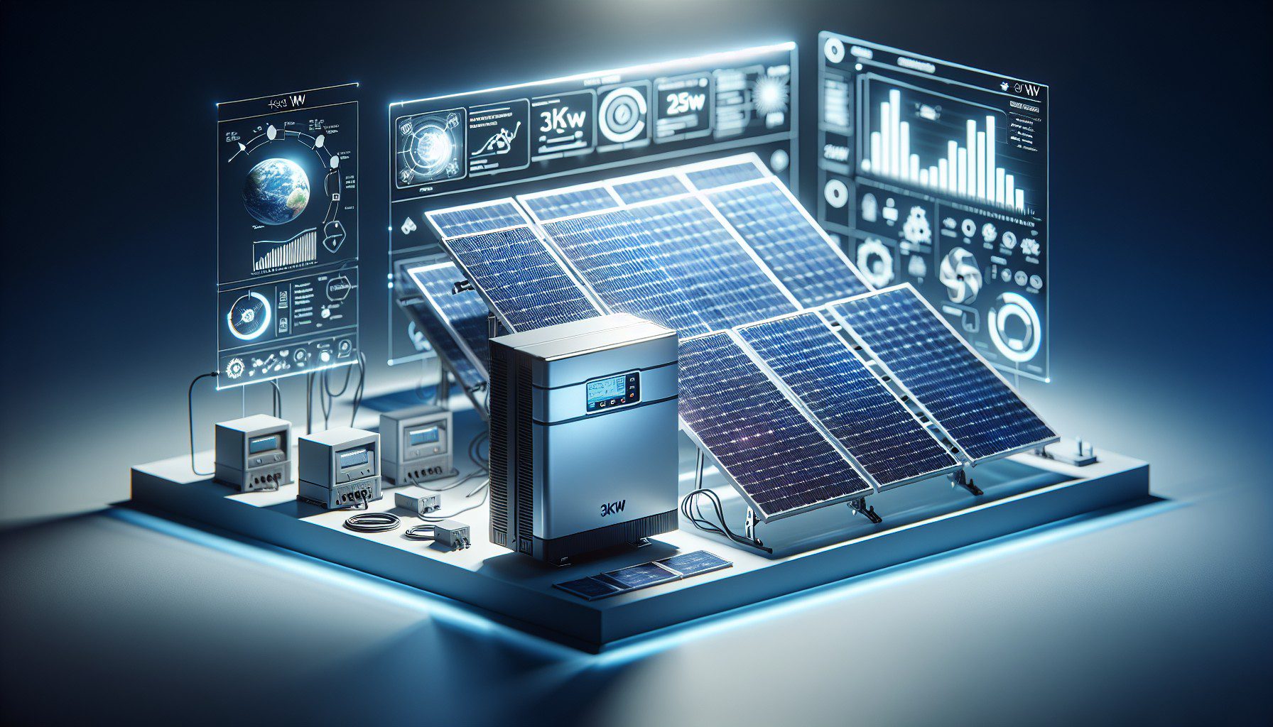 kit solaire 3kw photovoltaique prix rendement
