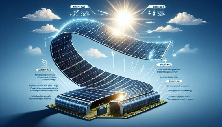 Panneau Solaire Souple : Avantages et Choix