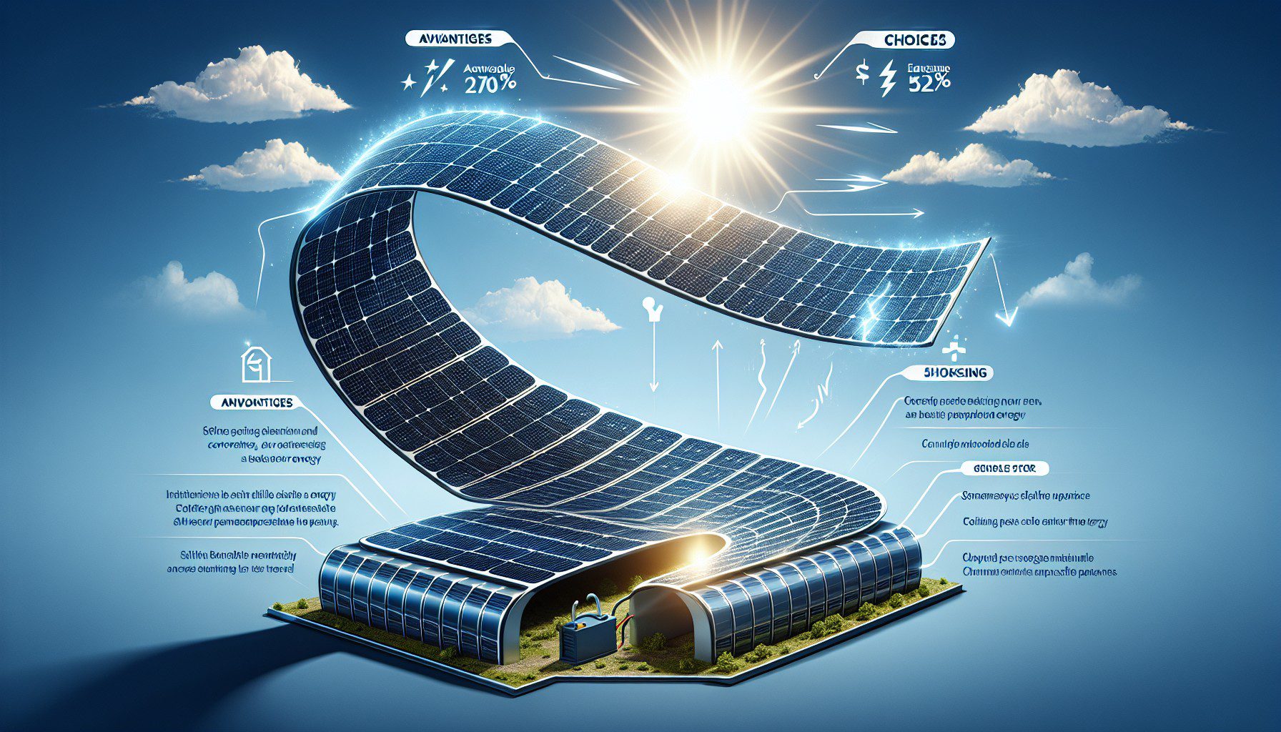 panneau solaire souple avantages et Panneau Solaire Souple : Avantages et Choix