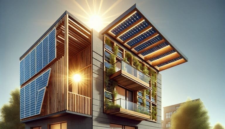 Auvents solaires écologiques : bois et photovoltaïque