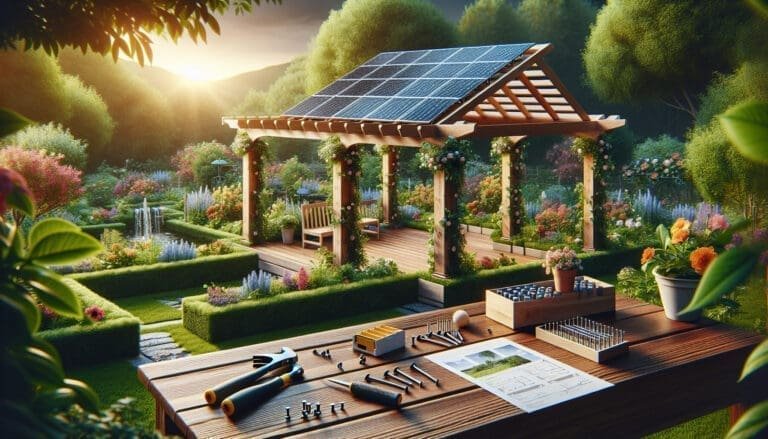Boostez votre jardin : kits photovoltaïques pour pergola DIY