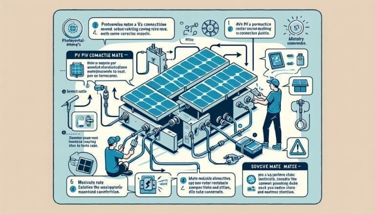 Branchement PV Mate: Guide Pratique et Conseils