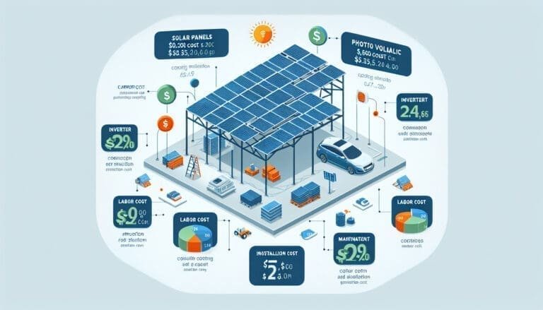 Comprendre le prix d’un carport photovoltaïque