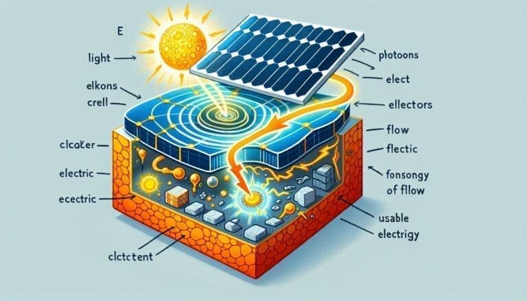 Fonctionnement des Cellules Photovoltaïques Simplifié