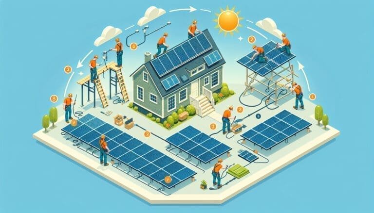 Guide d’installation de panneaux solaires abordables