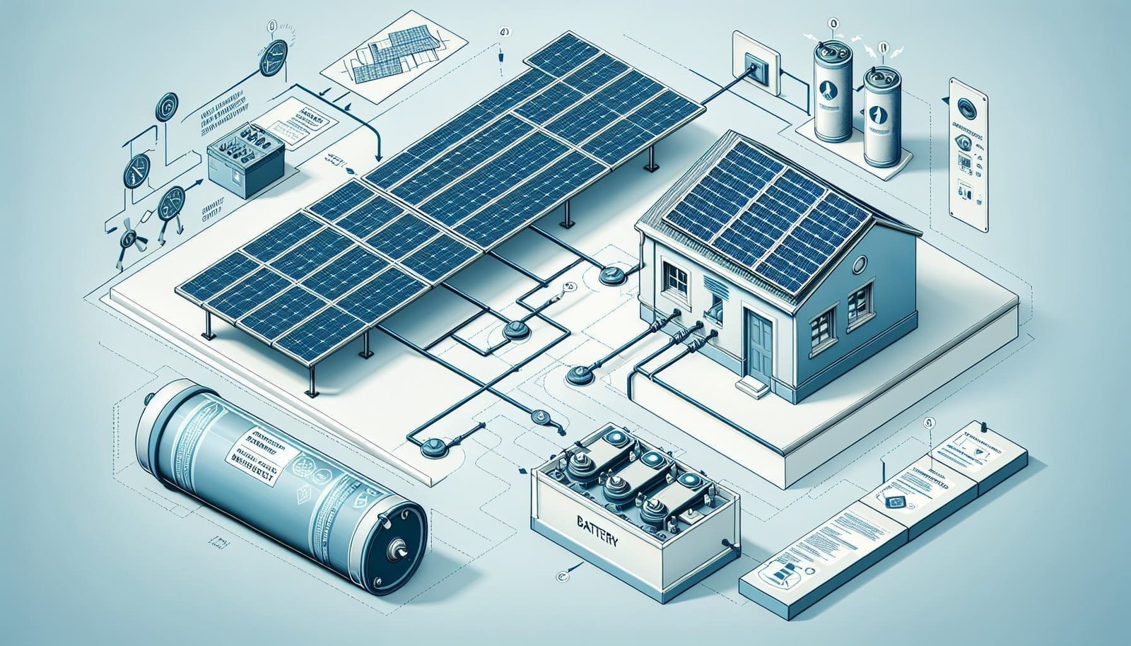 guide dinstallation solaire triphase et batterie