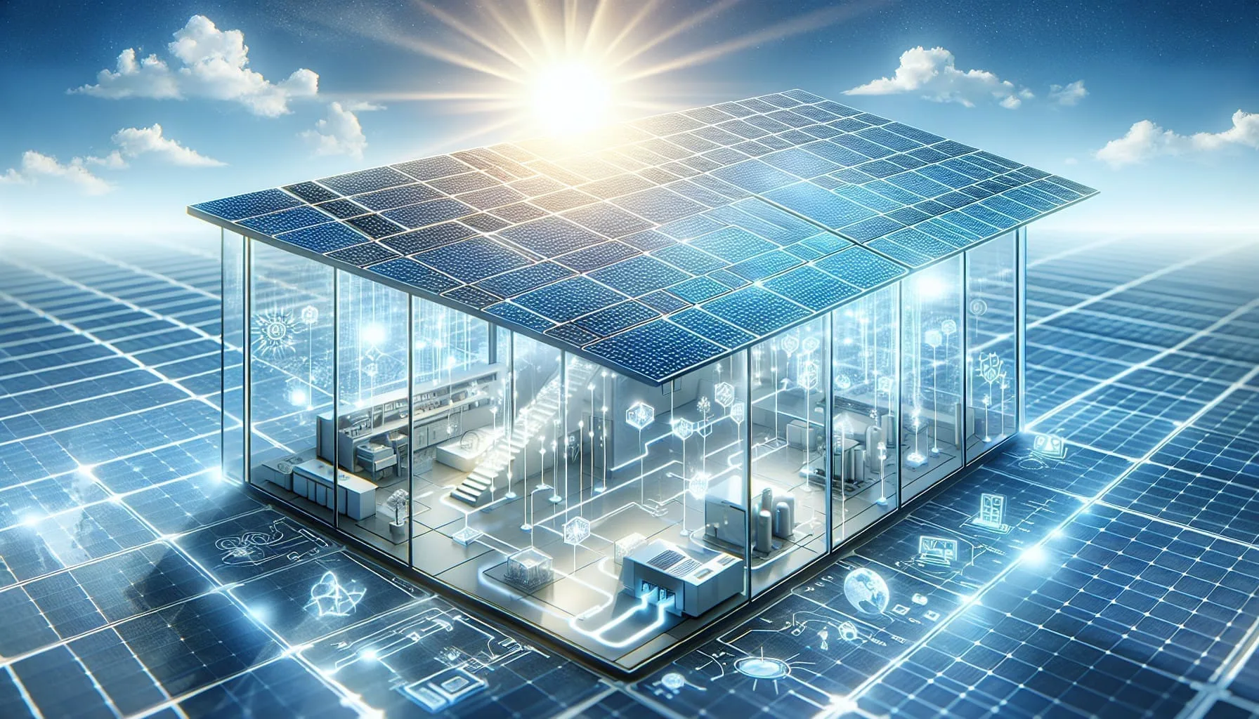 harnessing solar energy with verriere photovoltaique