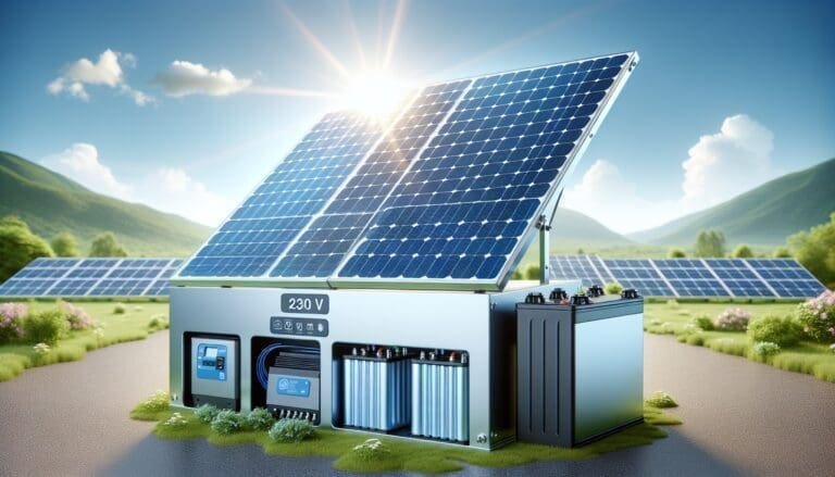 Kit Solaire Autonome 230V: Énergie Durable
