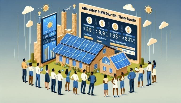 Kits solaires 9 kW abordables : prix et avantages