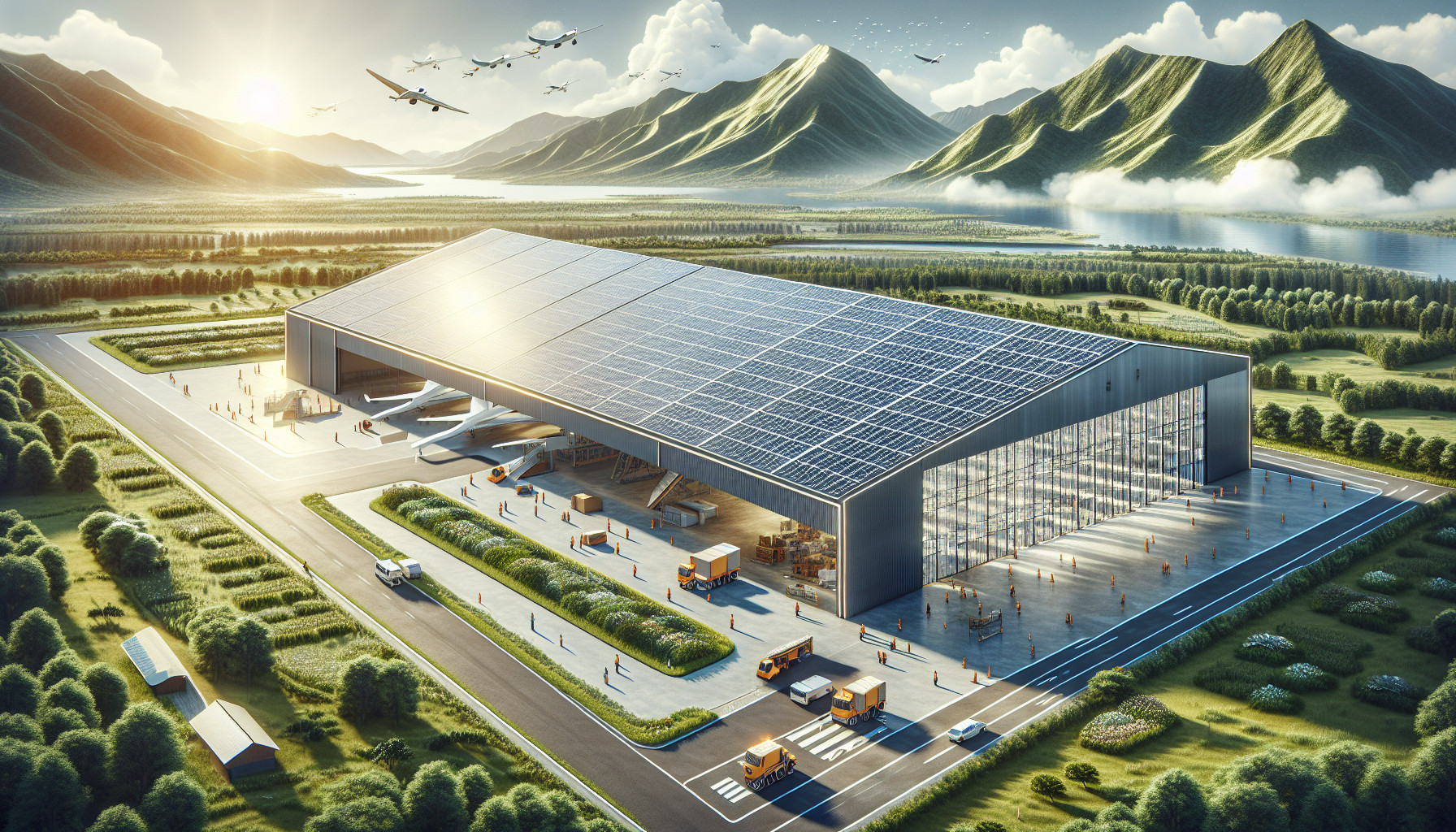 maximisez lenergie solaire avec les solutions hangar monopente Maximisez l’énergie solaire avec les solutions Hangar Monopente