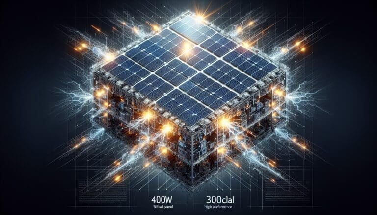 Panneau Solaire Bifacial 400W: Haute Performance