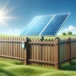 Panneau Solaire pour Clôture Énergie Verte