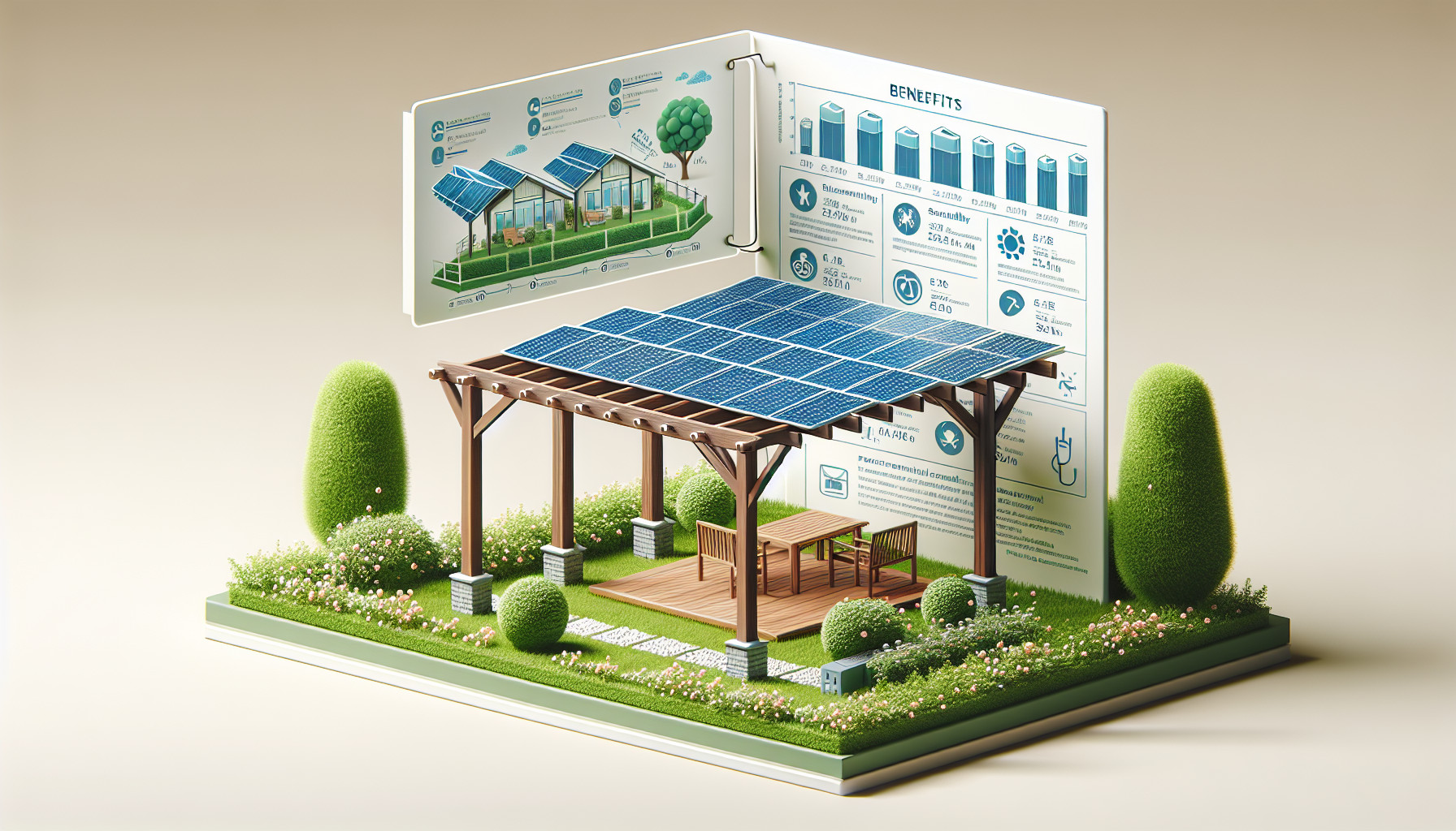 pergola photovoltaique prix et avantages Pergola Photovoltaïque : Prix et Avantages