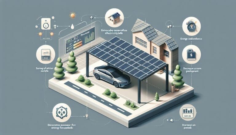 Principaux avantages des kits photovoltaïques pour abris de voiture