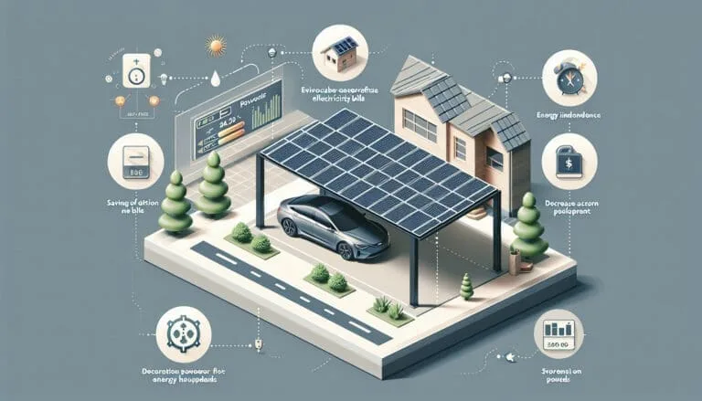 Principaux avantages des kits photovoltaïques pour abris de voiture