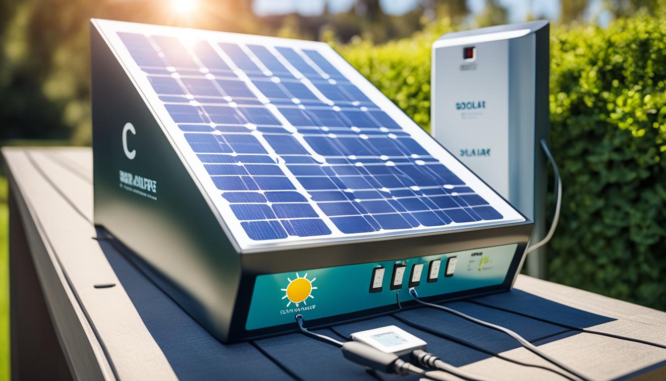 quelle batterie pour panneau solaire plug and play