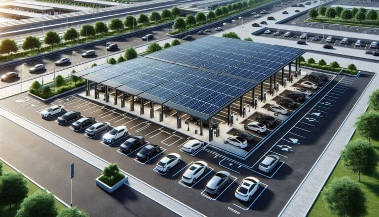 Révolutionnez le stationnement avec les abris de voiture photovoltaïques