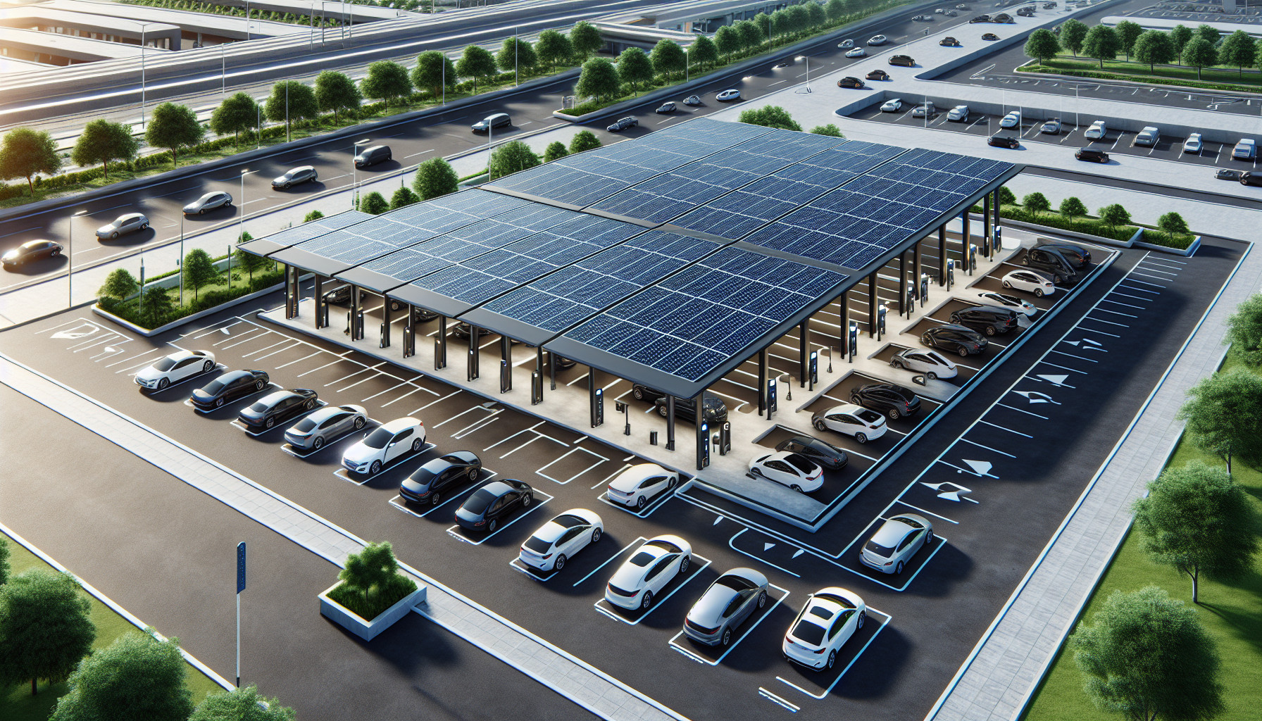 revolutionnez le stationnement avec les abris de voiture photovoltaiques Révolutionnez le stationnement avec les abris de voiture photovoltaïques