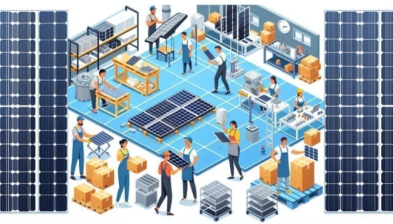 Techniques efficaces de production de panneaux solaires