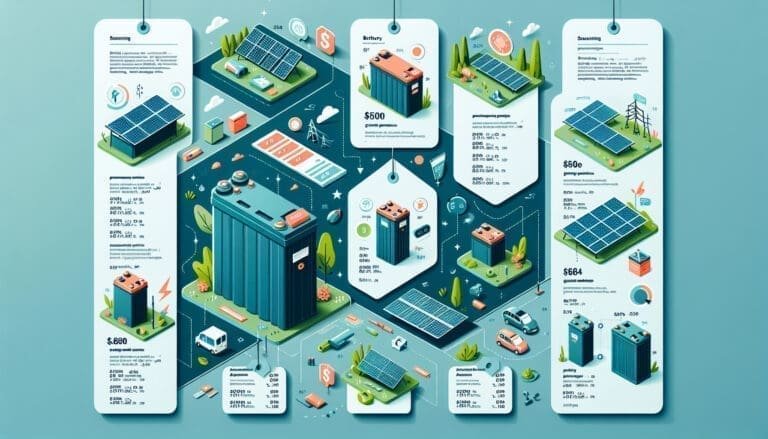 Batteries pour Panneaux Solaires: Guide des Prix