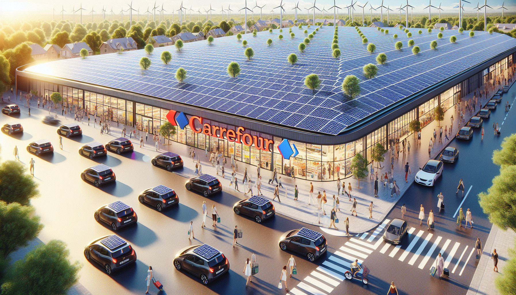 carrefour solar une revolution renouvelable Carrefour Solar : une révolution renouvelable