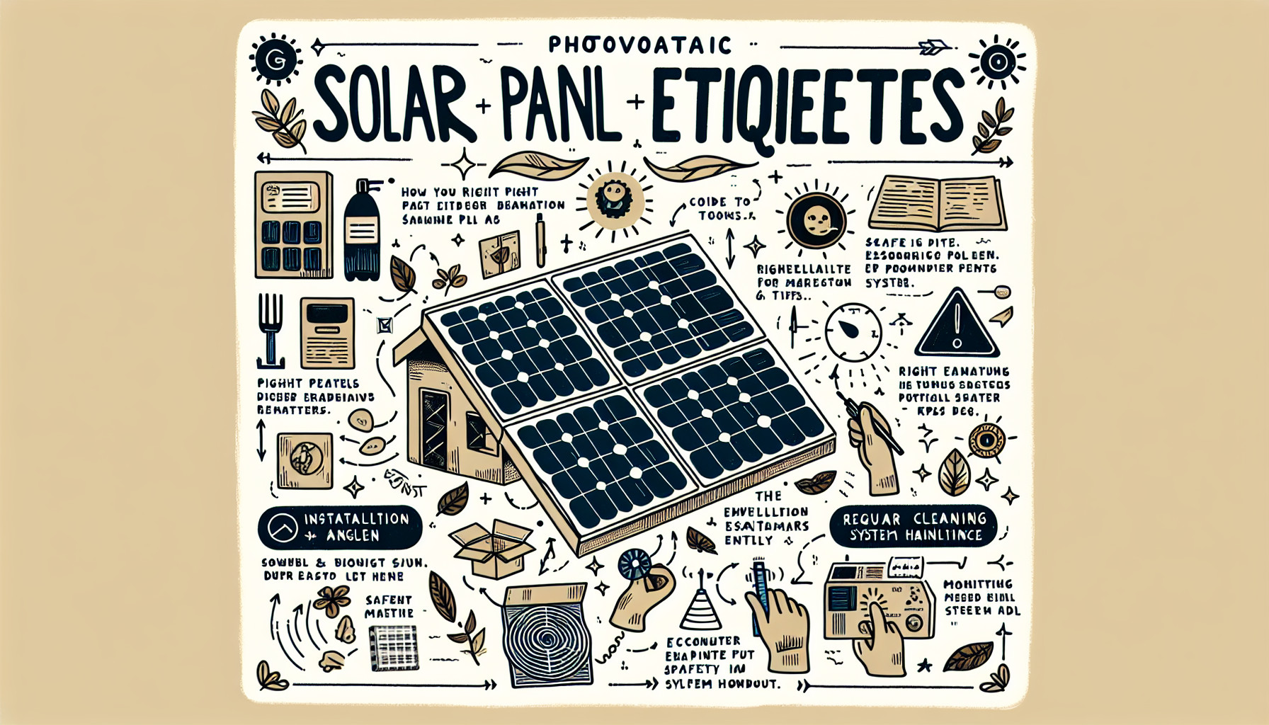 conseils detiquette photovoltaique pour les debutants Conseils d'étiquette photovoltaïque pour les débutants