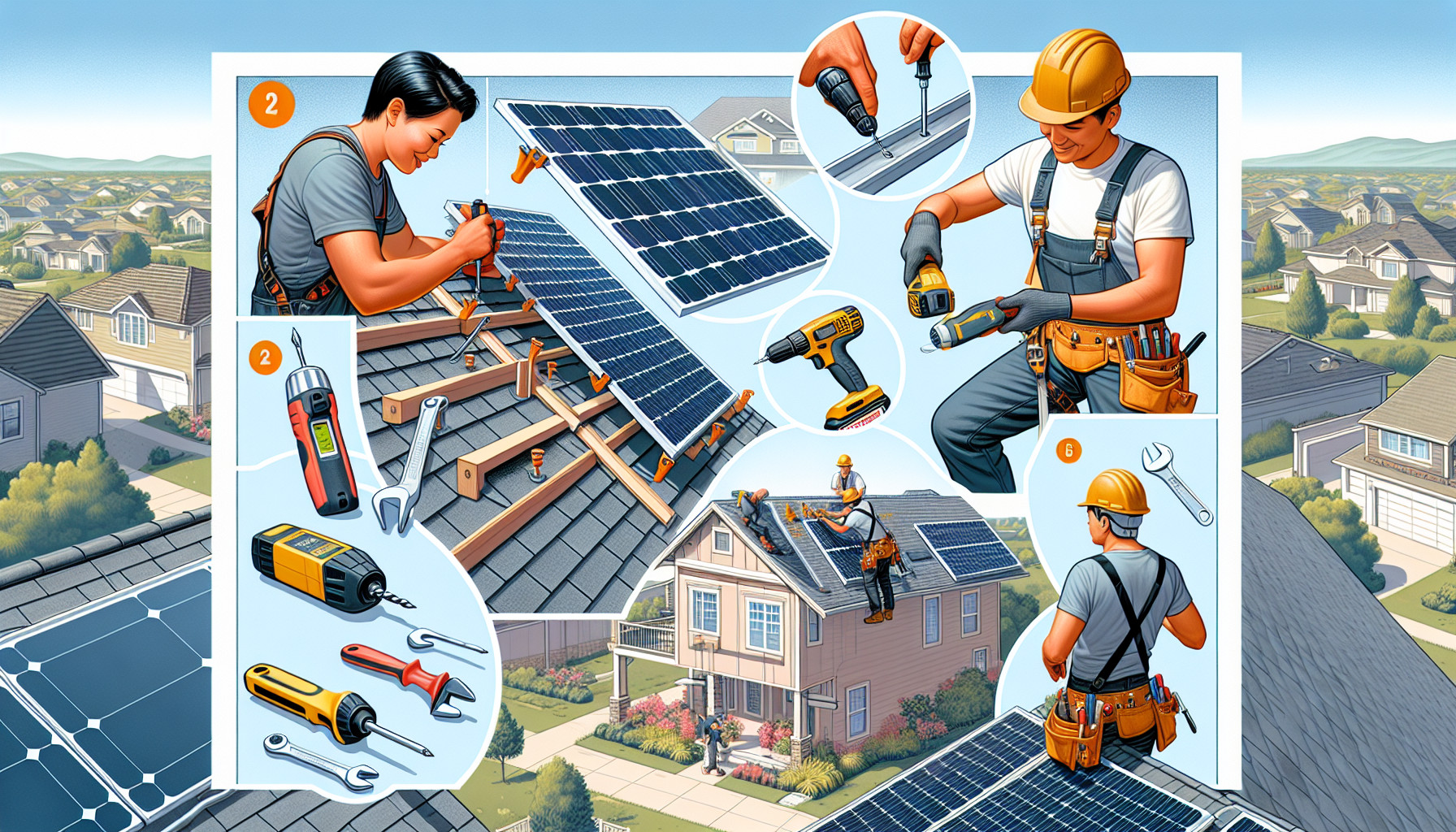 guide dinstallation de panneaux solaires sur votre toit Guide d'installation de panneaux solaires sur votre toit