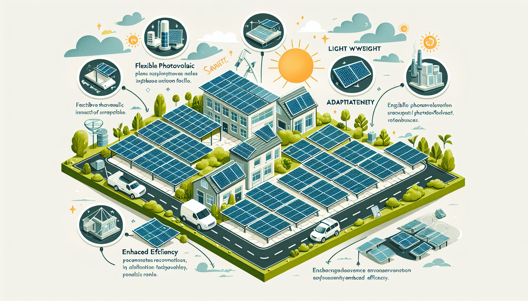 les avantages des panneaux photovoltaiques souples Les Avantages des Panneaux Photovoltaïques Souples