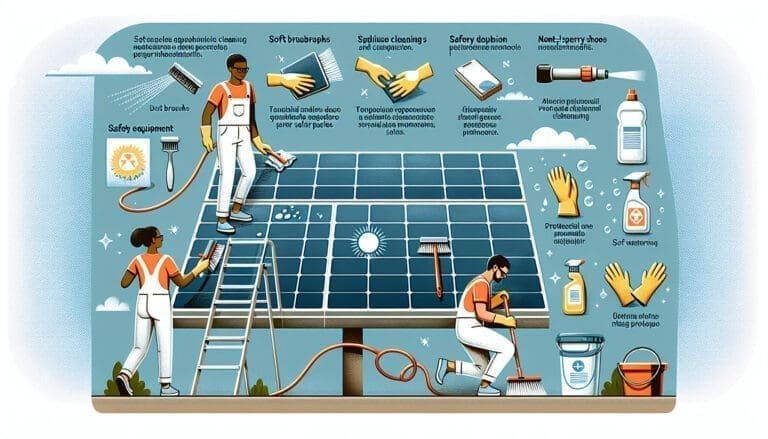 Les meilleures méthodes pour nettoyer les panneaux photovoltaïques