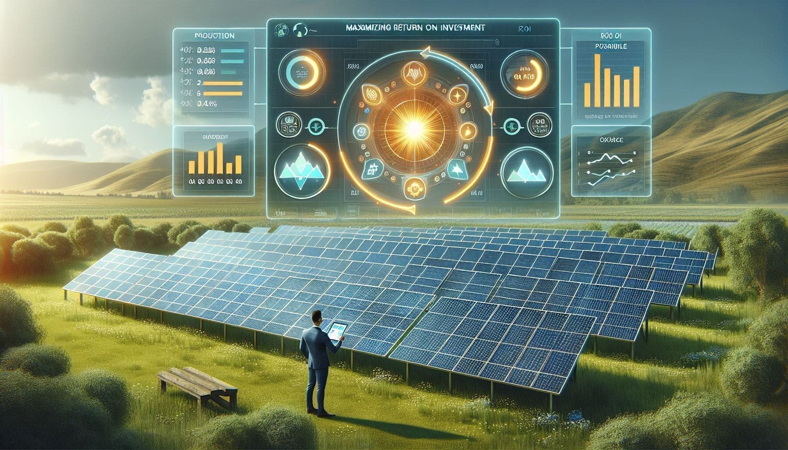 maximiser le retour sur investissement investissements dans des panneaux solaires intelligents