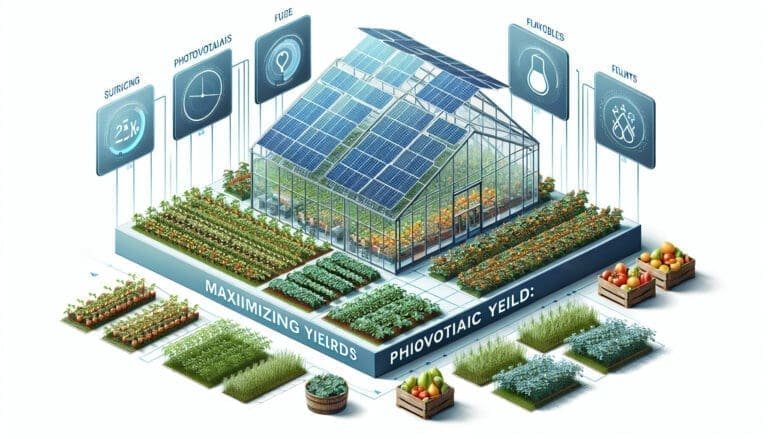 Maximiser les rendements avec les serres photovoltaïques
