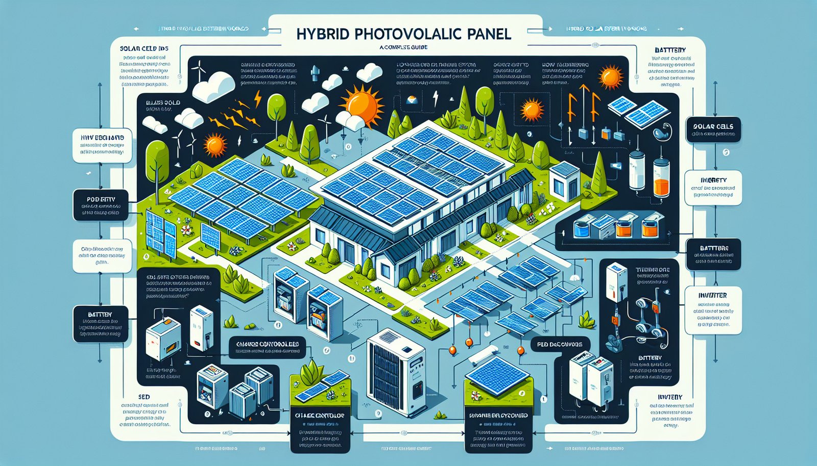 panneaux photovoltaiques hybrides guide complet Panneaux Photovoltaïques Hybrides: Guide Complet