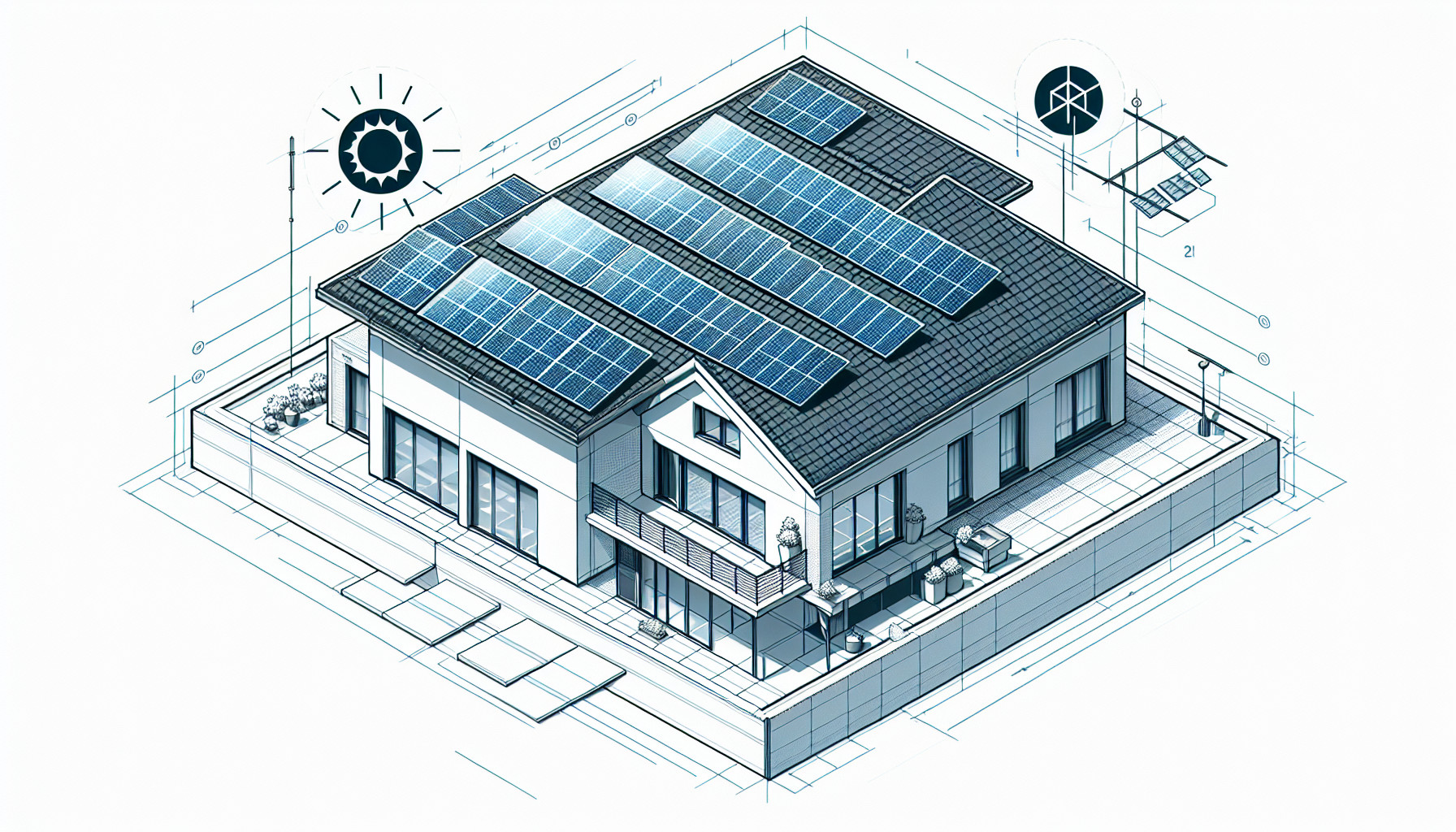 panneaux photovoltaiques optimaux pour les installations sur toit plat Panneaux photovoltaïques optimaux pour les installations sur toit plat