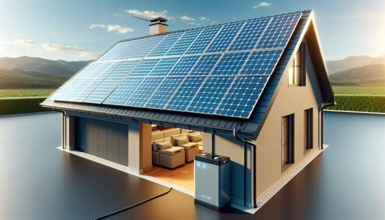 Panneaux solaires Plug and Play avec batterie de secours