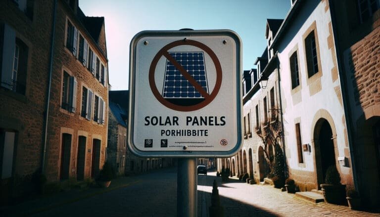 Refus de Mairie: Panneaux Solaires Interdits
