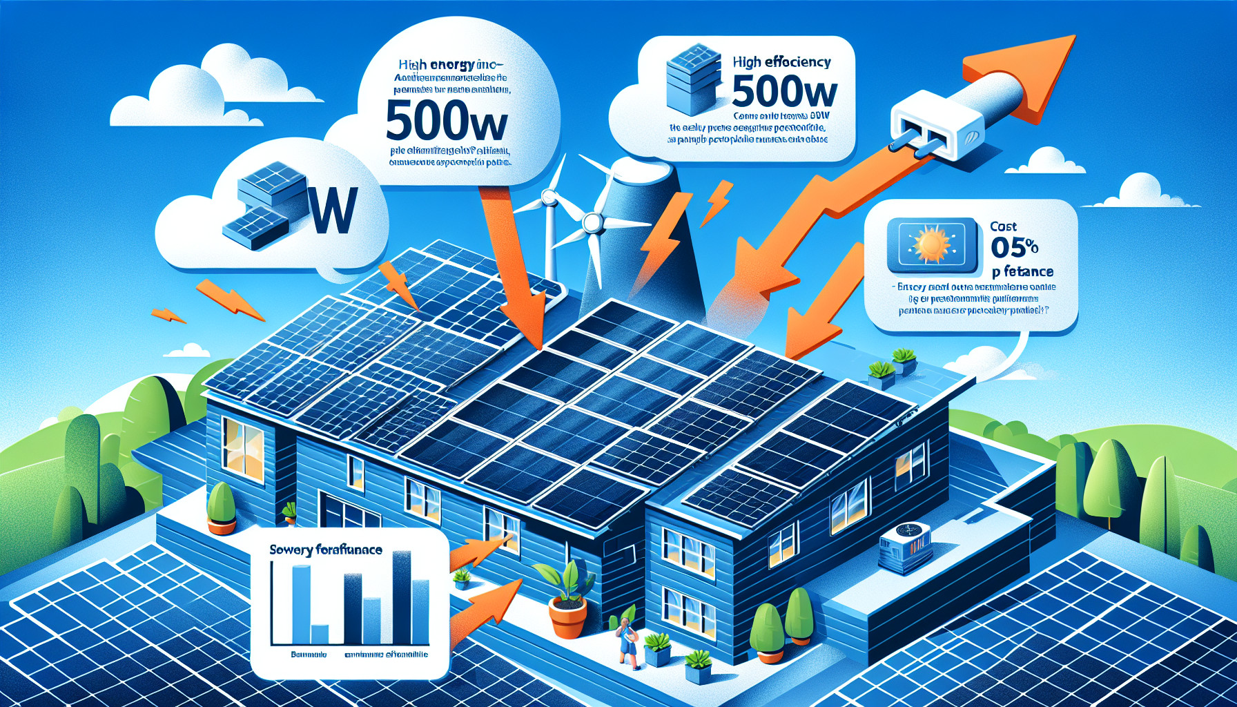 avantages des panneaux photovoltaiques 500w Avantages des panneaux photovoltaïques 500W