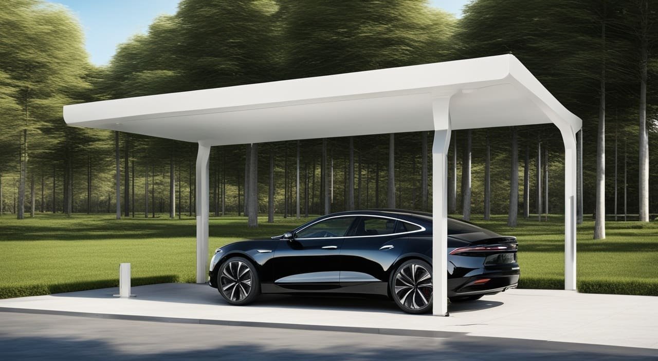 carport panneau solaire