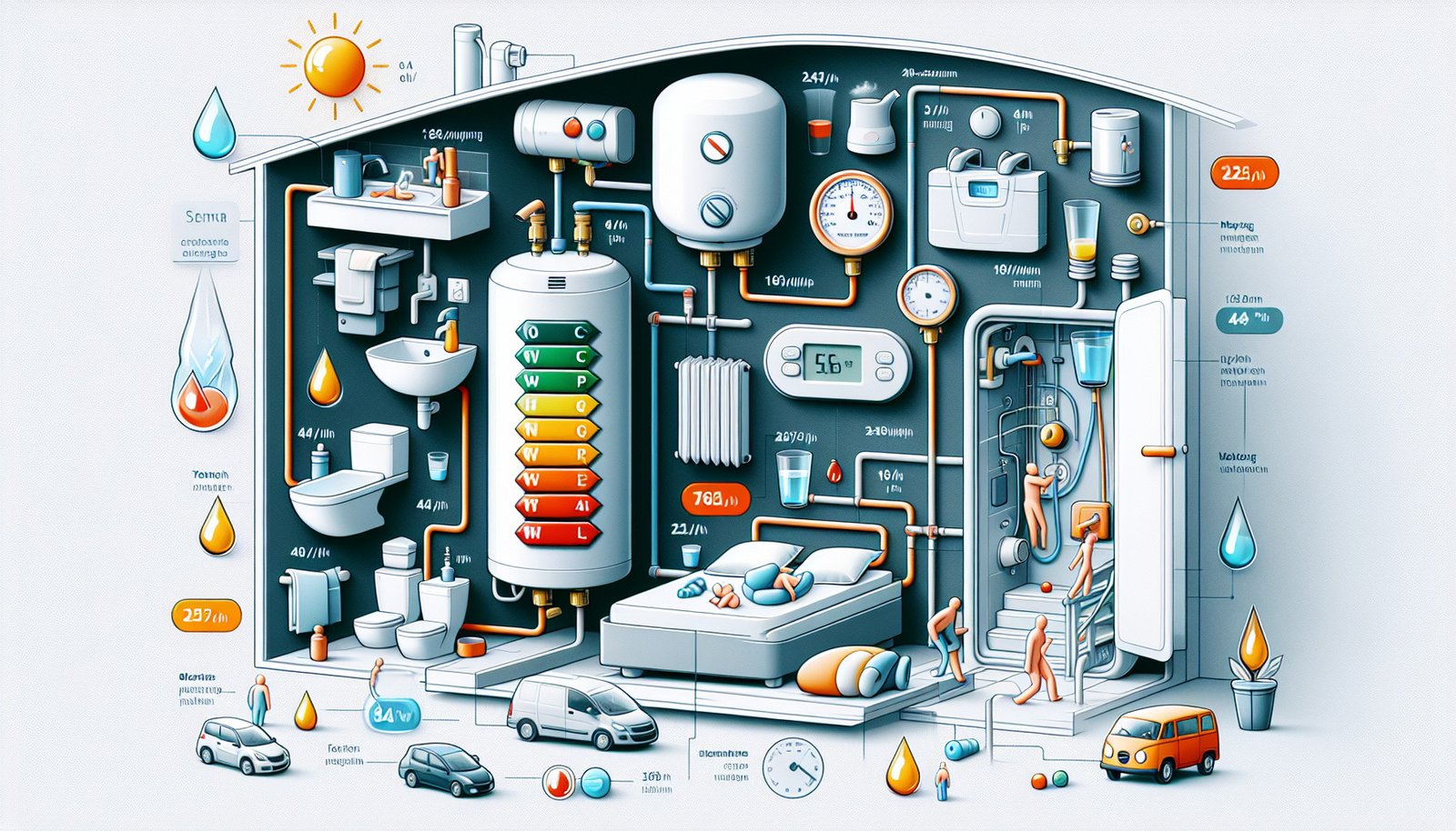 combien de kwh consomme un chauffe eau Combien de kWh Consomme un Chauffe-Eau?