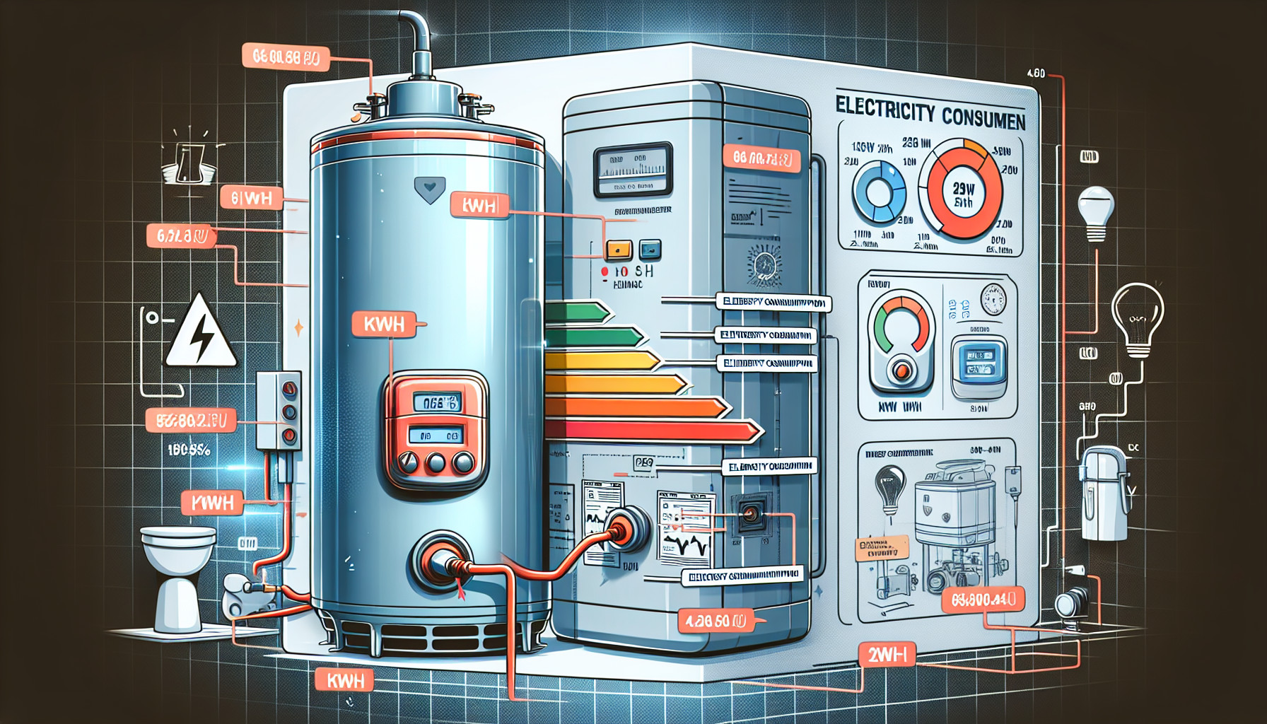 conso dun chauffe eau en kwh guide pratique Conso d'un chauffe-eau en kWh : Guide pratique