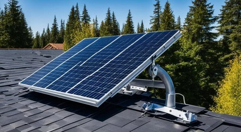 fixation panneaux solaires