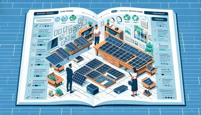 Guide d’achat de panneaux solaires d’occasion
