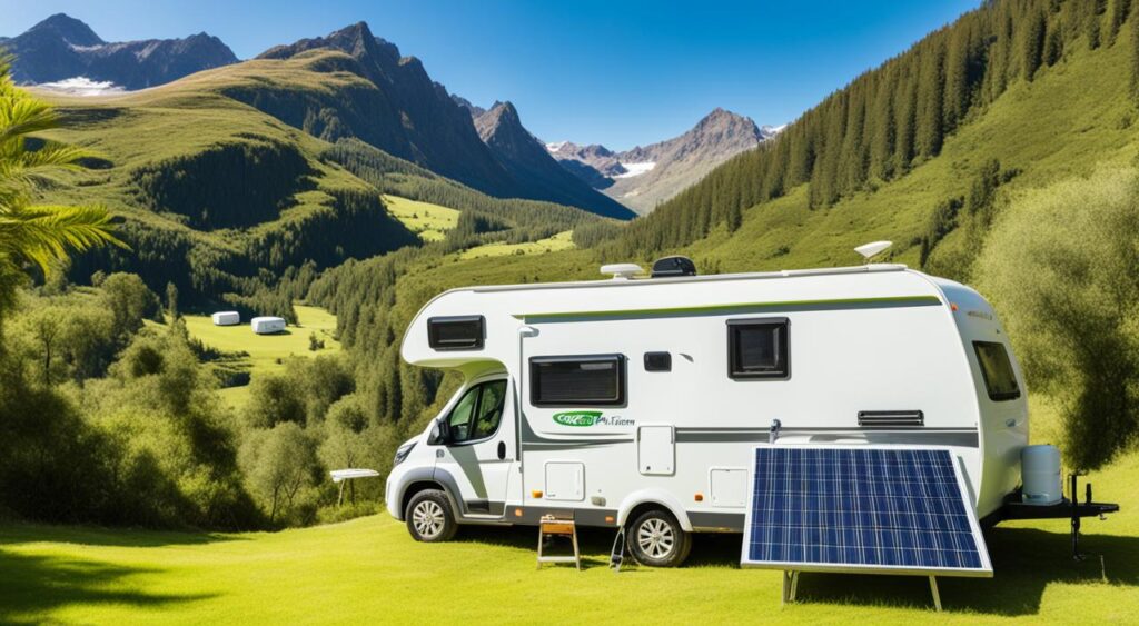 panneau solaire caravane